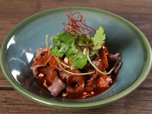 よだれ鶏を牛肉で⁈ ”よだれ牛”